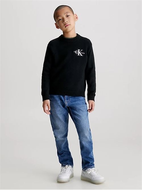 ess monogram sweat CALVIN KLEIN JEANS | IB0IB01871BEH